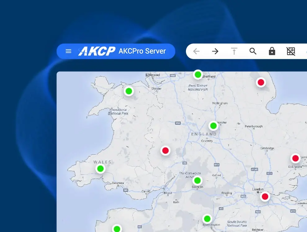 AKCP - AKCPro Server : Gestion à distance des sites