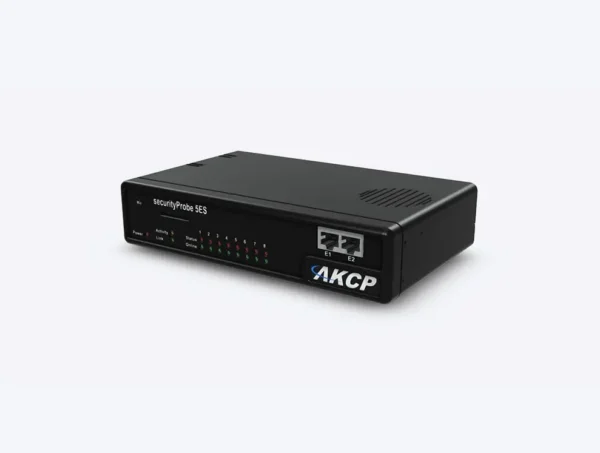 AKCP | securityProbe5E | securityProbe5ES (SEC5ES) | securityProbe5ESV (SEC5ESV) | securityProbe5ESVA (SEC5ESVA) | Gamme securityProbe