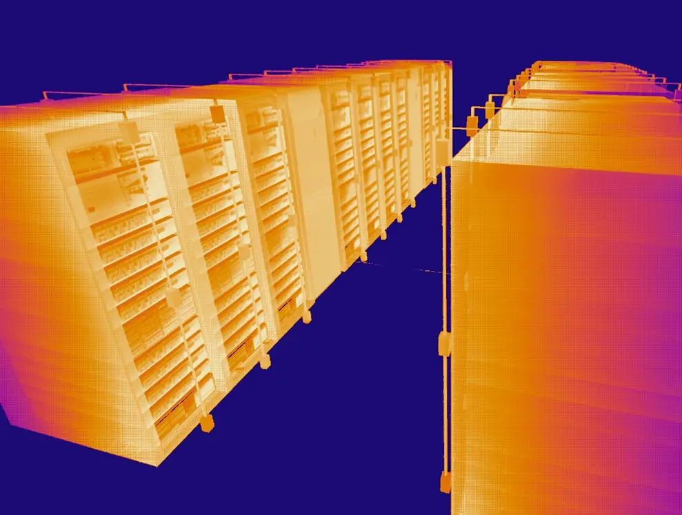 Contrôler les écarts de température dans la baie | Thermal Map Sensor (THMS-V2 / CTHMS-V2) | Capteurs environnementaux | AKCP